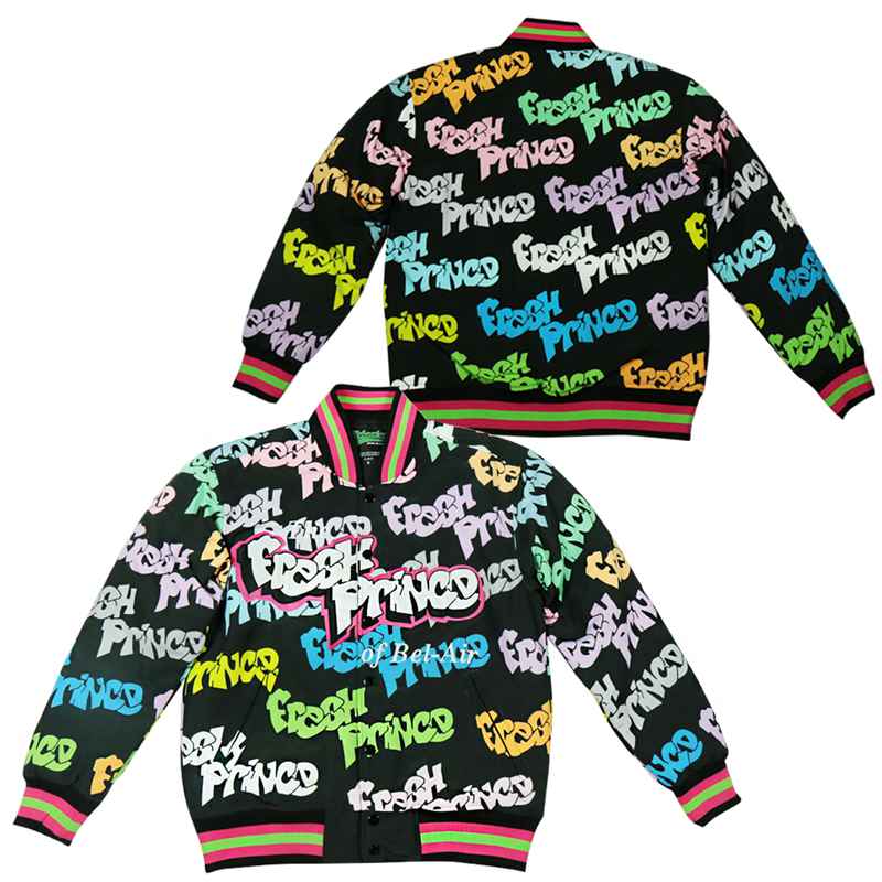 #14 FRESH PRINCE JAZZY JEFF FRESH PRINCE SATIN JACKET 2 #14 FRESH PRINCE JAZZY JEFF FRESH PRINCE SATIN JACKET 2