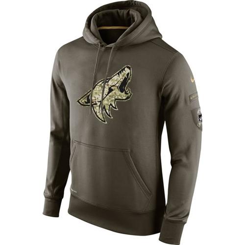 Arizona Coyotes Nike Salute To Service NHL Hoodie Arizona Coyotes Nike Salute To Service NHL Hoodie