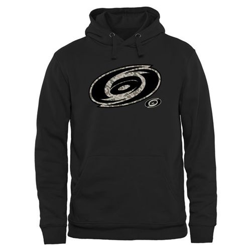 Carolina Hurricanes Black Rink Warrior Pullover Hoodie