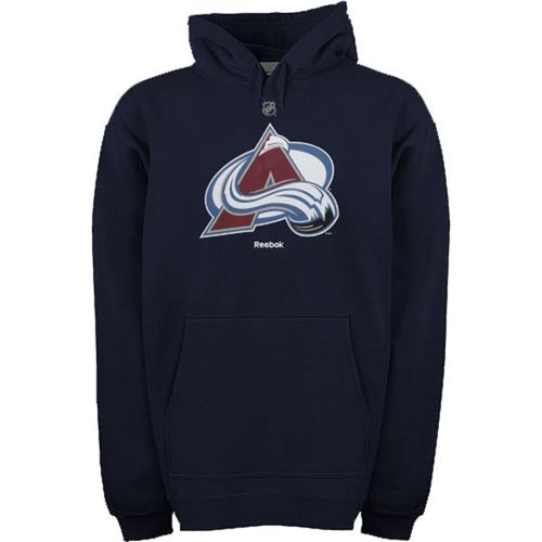 Colorado Avalanche Primary Logo Pullover Hoodie Steel Blue