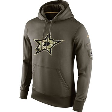 Dallas Stars Nike Salute To Service NHL Hoodie