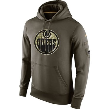 Edmonton Oilers Nike Salute To Service NHL Hoodie Edmonton Oilers Nike Salute To Service NHL Hoodie