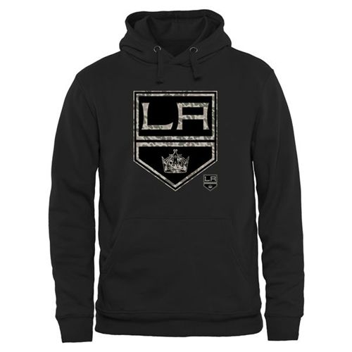 Los Angeles Kings Black Rink Warrior Pullover Hoodie Los Angeles Kings Black Rink Warrior Pullover Hoodie
