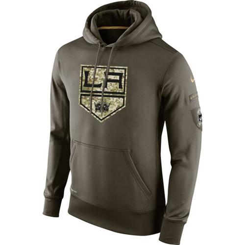 Los Angeles Kings Nike Salute To Service NHL Hoodie Los Angeles Kings Nike Salute To Service NHL Hoodie