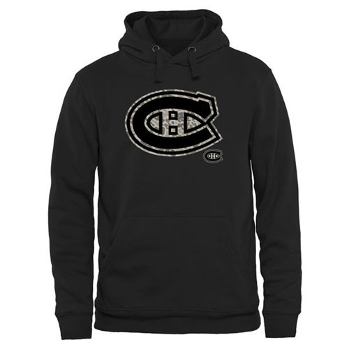 Montreal Canadiens Black Rink Warrior Pullover Hoodie Montreal Canadiens Black Rink Warrior Pullover Hoodie