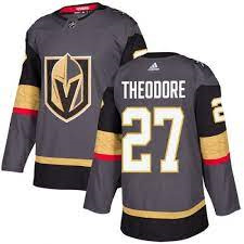 Vegas Golden Knights 27 Shea Theodore Gray Adidas Jersey Vegas Golden Knights 27 Shea Theodore Gray Adidas Jersey