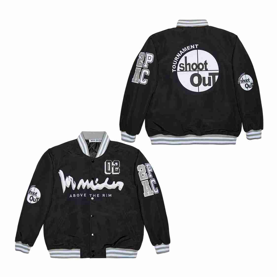 02# ABOVE THE RIM 100 MILES SATIN JACKET 02# ABOVE THE RIM 100 MILES SATIN JACKET