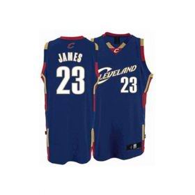 Cleveland Cavaliers 23 Lebron James Navy Blue Blue