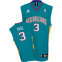 New Orleans Hornets #3 Chris Paul Swingman Road