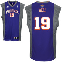 Raja Bell #19 Phoenix Suns Road purple Jersey