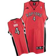 Toronto Raptors Chris Bosh Swingman #4 Road Jersey red