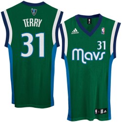 Dallas Mavericks Jason Terry #31 Green Swingman Jersey
