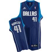 Dallas Mavericks Dirk Nowitzki Swingman #41 Road Jerse Blue