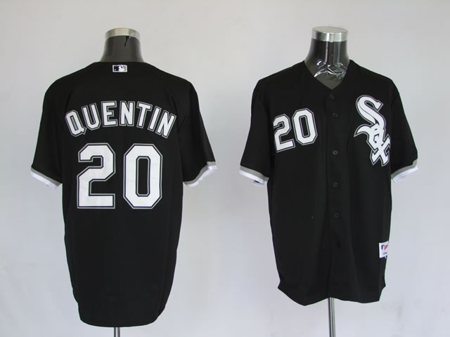 MLB Jerseys Chicago White Sox 20  Carlos Quentin Black