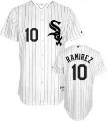 Chicago White Sox Alexei Ramirez 10 White
