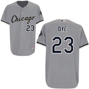 Chicago White Sox 23 Jermaine Dye Gray