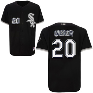 Chicago White Sox 20 Carlos Quentin Home black