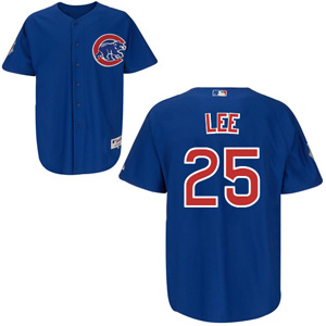 Chicago Cubs 25 Derrek Lee Blue