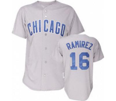 Chicago Cubs Jersey 16 Grey