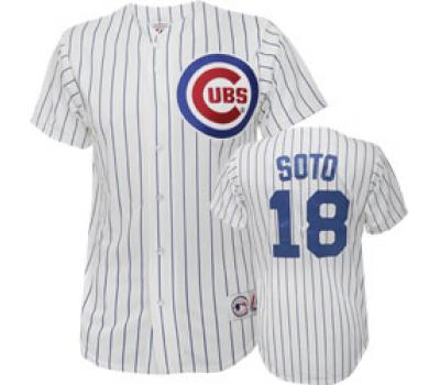 Chicago Cubs SOTO 18 White