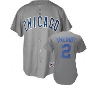 Jerseys Chicago Cubs 2 Theriot Grey
