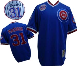 Chicago Cubs MADDUX 31 Blue M&N