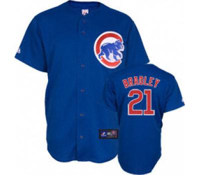 Jerseys Chicago Cubs 21 Bradley Blue