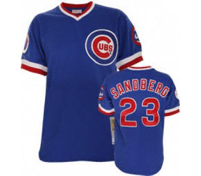 Chicago Cubs Sandberg 23 Blue M&N