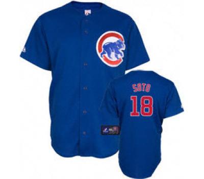 Jerseys Chicago Cubs 18 Soto Blue