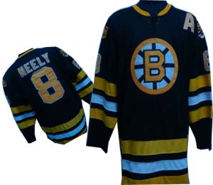 Boston Bruins 8 NEELY Black Jersey