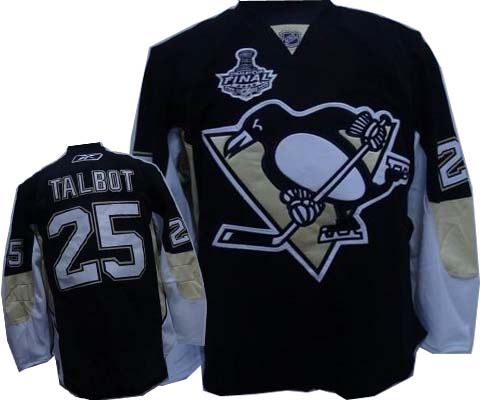 Pittsburgh Penguins 25 TALBOT Black
