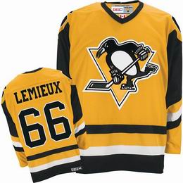 Mario Lemieux 66 Pittsburgh Penguins Hockey Jersey