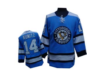 Pittsburgh Penguins 14 Blue Kunitz