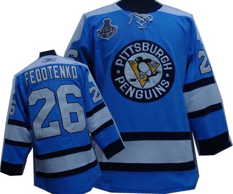 Pittsburgh Penguins 26 FEDOTENKO Blue
