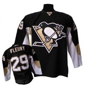 Pittsburgh Penguins 29 Marc-Andre Fleury Black