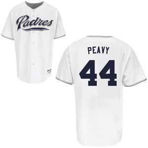 San Diego Padres 44 Jake Peavy Home White