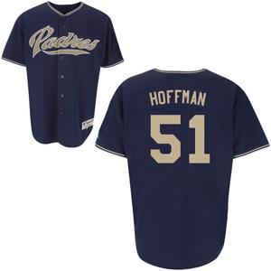 San Diego Padres 51 Trevor Hoffman Blue