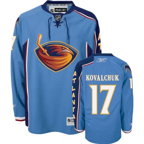NHL Atlanta Thrashers #17 Kovalchuk Blue Jersey NHL Atlanta Thrashers #17 Kovalchuk Blue Jersey