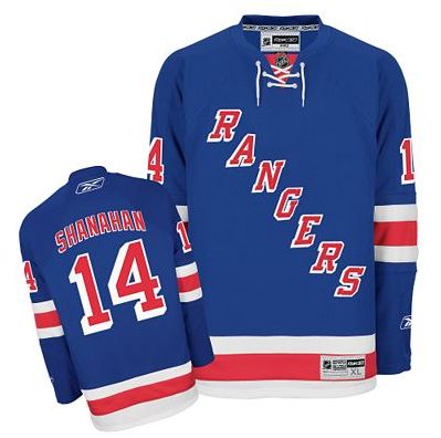 NHL New York Rangers #14 Brendan Shanahan Blue Home Jersey