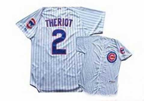 MLB Chicago Cubs Ryan Theriot 2 white Jersey