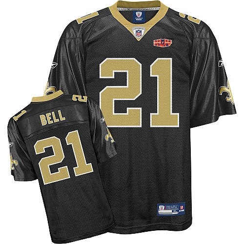 2010 super bowl new orleans saints mike bell team color jerseys