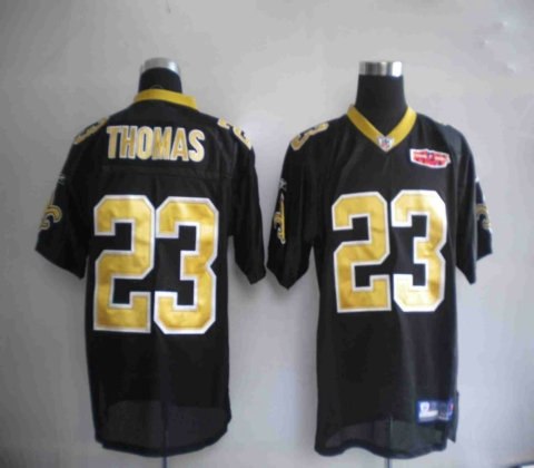 2010 superbowl nfl jerseys new orleans saints 23 thomas black