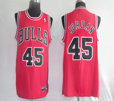 NBA Jersey Chicago Bulls 45# Jordan Red