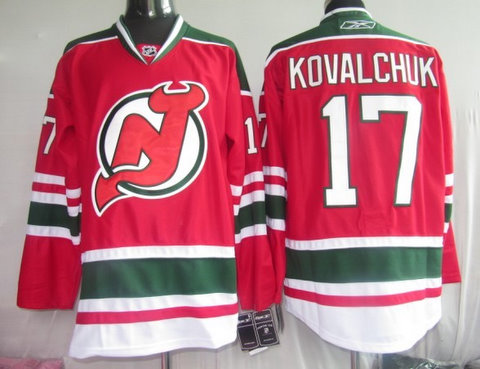 New Jersey Devils 17 kovalchuk red 3RD