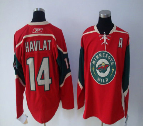 jerseys Minnesota Wild #14 HAVLAT Jerseys