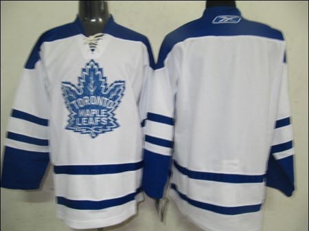Pittaburgh Toronto Maple Leafs BLANK WHITE Jerseys