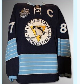 NHL Jerseys Pittsburgh Penguins 87 Sidney Crosby blue [new winter classic jersey]