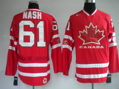 hockey Jerseys 61 NASH Red Olympic hockey Jerseys 61 NASH Red Olympic
