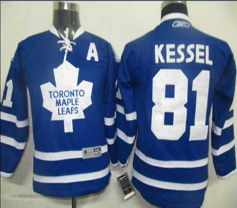 NHL Jerseys Pittaburgh Toronto Maple Leafs 81 KESSEL blue