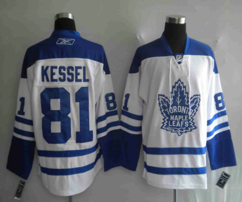NHL Jerseys Pittaburgh Toronto Maple Leafs 81# KESSEL WHITE 3NHL Jerseys